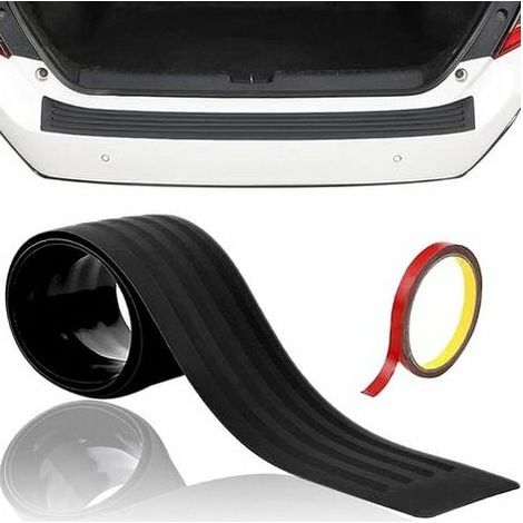 Rear Bumper Protector Universal Durable Black Rubber Rear Bumper Protector Protects and Conceals Scratches Car Bumper Protectors (1/5)
