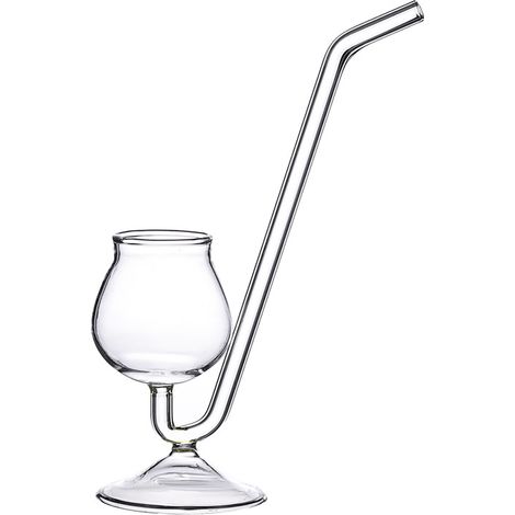 Verre à vin en paille créatif personnalisé idéal gastronomie tendance bars cocktails vampires jus de fruits original (1/5)