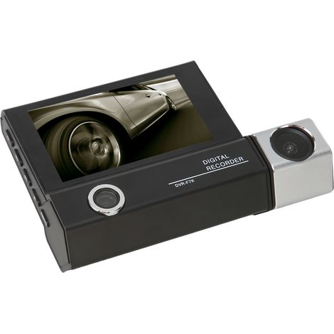Caméra de voiture avant et arrière F10 - Détection intelligente de mouvement, vision nocturne, écran IPS HD 3 pouces 1080P, étanche. (1/5)