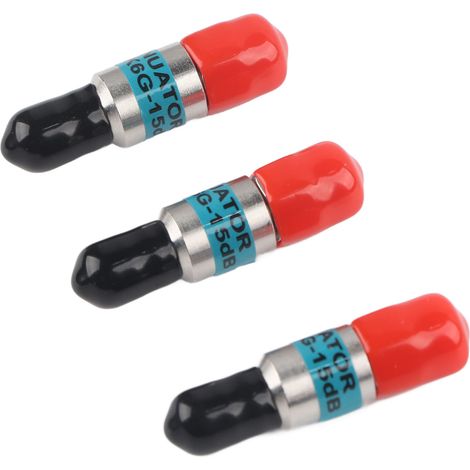 SMA-JK Stecker auf Buchse HF-Koaxialdämpfungsglied 2W 6GHz 50Ω 1-30dB (15dB) (1/5)