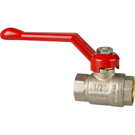Valvola A Sfera F/F A Passaggio Totale Con Leva In Alluminio Icma 1"1/2 Pn 30