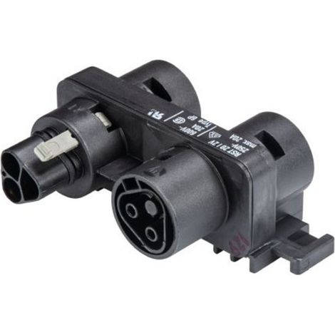 Wieland Electric 96.020.0153.1 Rundstecker Verteiler  Gesamtpolzahl: 2 Serie (Rundsteckverbinder): R