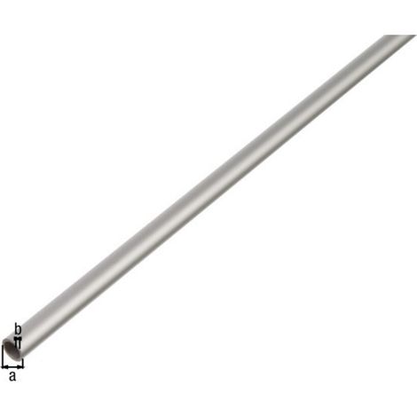 GAH Alberts Rundrohr glatt, , Durchmesser 10mm L1000mm, S1mm Aluminium silberf. Elox.