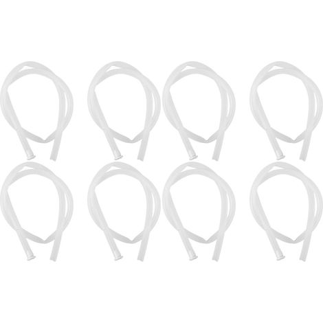 8 Tuyau,Silicone,Transparent,Flexible,Résistant,Pompe à eau,Distributeur électrique