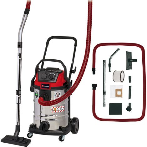 [Ancienne version] Einhell Aspirateur de chantier TE-VC 2230 SACL (1 400 W, Cuve 30L, classe de poussières L, pour des poussières de valeurs MAK1 mg/m³) Vendu avec plusieurs buses et filtres (1/5)