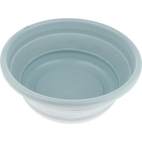 1 lavabo pliable, diamètre supérieur 29 cm, hauteur 11 cm, volume 5 L, pour cuisine, camping, voyage et pique-nique (1/5)