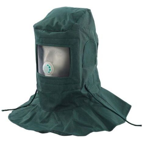 Sandblasting Hood Abrasive Hood Cap, Helmet Anti Wind Mask/Sand Blaster, Dust Protection Mask Protection Face Mask (1/5)