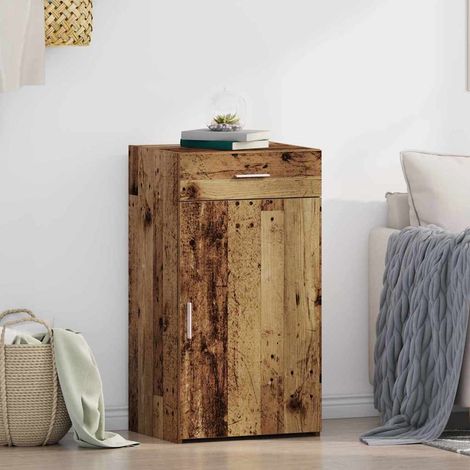 Buffet-Meuble de rangement Bois ancien 50 x 42,5 x 93 cm Bois d'ingénierie 313459 (1/5)