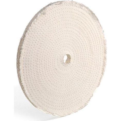 Disque en coton et sisal 150 x 20 mm pour touret