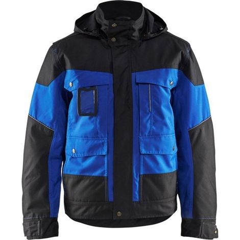 Giacca da lavoro invernale 4886 - Blu reale/Nero L (1/4)