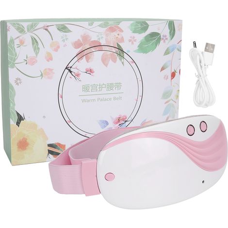 Ceinture chauffante USB rechargeable pour règles douloureuses, massage par vibration de l'utérus, chaleur apaisante 1 (1/5)