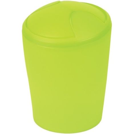 Poubelle à bascule MOVE 5L Frosty Vert Kiwi Spirella