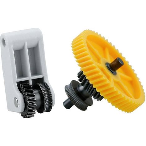 1 kit d'engrenages de rechange pour tête d'extrusion Bamboo X1/P1, pièces pour imprimante 3D, ensemble de buse, engrenage d'imprimante 3D (1/5)