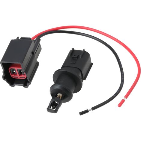 Capteur de Température d'air D'admission Automobile à 2 Broches 4606487AB 4606487AA Compatible avec (avec Connecteur) (1/5)