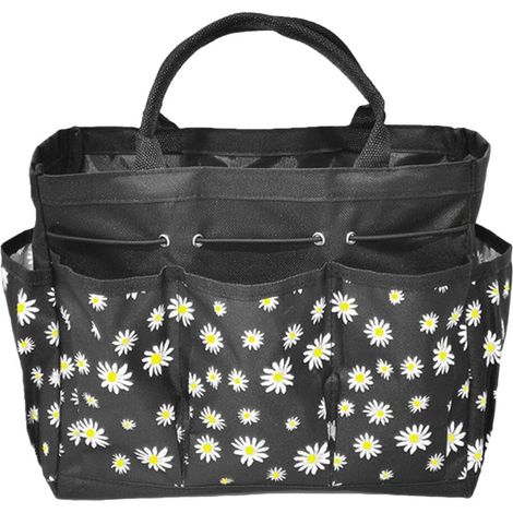 Sac de Jardinage pour Outils Daisy Imperméable Grande Multi-Poches Tote à Outils Robustes Pour Gants Pelle Sarcloir Pelouse Extérieur Terrasse Jardin Verger Garage (1/5)