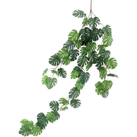 Guirlandes de Feuilles de Vigne Guirlande de Lierre Artificiel Plantes Vertes Longues en Plastique pour l'extérieur à l'intérieur Extérieur Balcon Mur Pot Mariage Décoration de Jardin-Fei Yu (1/5)
