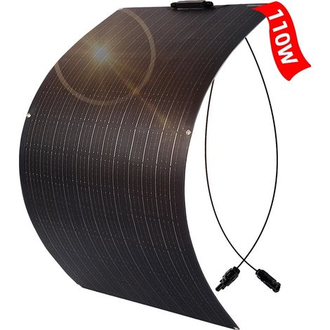 Pannello solare, design pieghevole, alta efficienza, 110 W (1/2)
