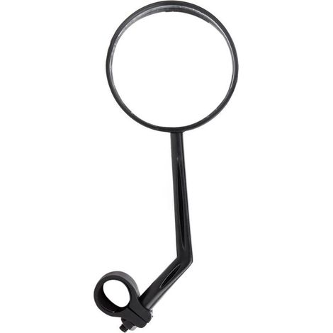 Sollbry Rétroviseur de vélo, rétroviseur de cyclisme à 360 degrés, rétroviseur rotatif pour vélo, moto, rétroviseur réfléchissant flexible, lot de 2 (7,5 cm, noir) (1/3)