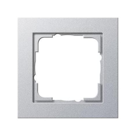 GIRA 1fach Rahmen  E2, Standard 55, System 55 Aluminium 0211 25 1 St. (1/5)