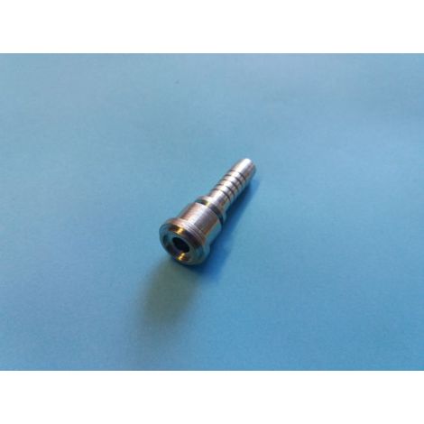 Flacher Gasschlauchverbinder DN10 (T.001/G) + Mutter