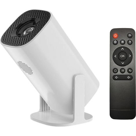 Irovami Projecteur 4K Android 11 Wi-Fi 6 – 100 pouces, rotation 180°, trapèze – Idéal pour home cinéma, TV (1/5)