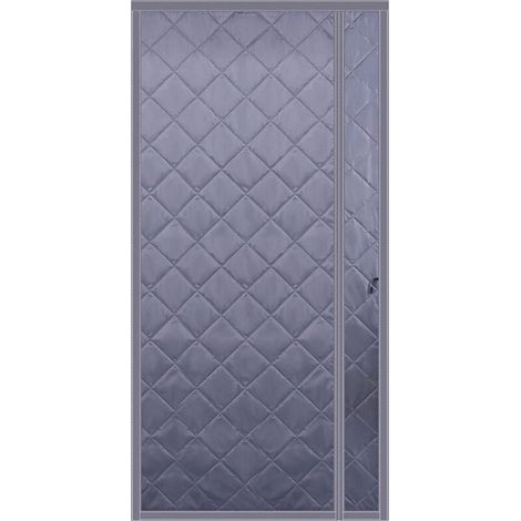Rideau magnétique isolant thermique 90 x 210 cm Rideau thermique pour se protéger du froid Rideau coupe-vent et écoénergétique Adapté aux animaux domestiques Rideau thermique pour (1/5)
