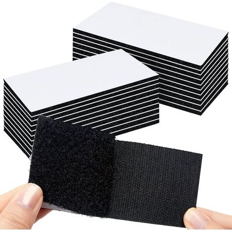 Extra starkes doppelseitiges Klebeband, wiederverwendbare Klebepads, 50 mm x 100 mm, 20 Stück, zum Basteln und Befestigen (1/5)
