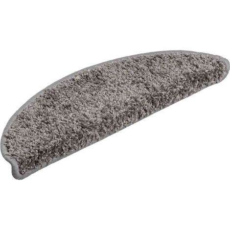 Maison Exclusive - Stufenmatten 30 Stk. 56x17x3 cm Grau Halbrund