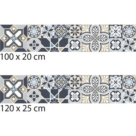 Crédence cuisine adhésive autocollante MOZICDRAFT - 100 x 20 cm (1/4)