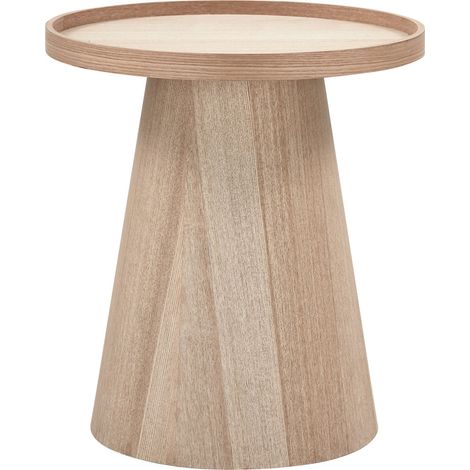 Table d'appoint ronde 45x45x50 cm décor naturel