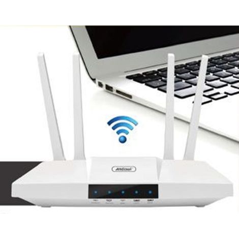 TRADE SHOP - Router Wireless 4g/5g Wi-fi 5 1200mbps Doppia Banda 2,4 E 5 Ghz Supporta Scheda Sim Q-a7 -