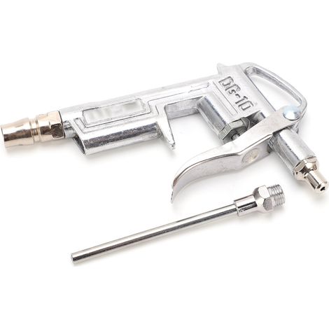 Pistolet à air comprimé en alliage d'aluminium et acier inoxydable, outil de nettoyage pneumatique haute pression (1/5)