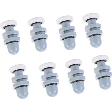 Roulettes - FYDUN - YINN - Lot de 8 - Diamètre 20mm - Plastique - Antirouille