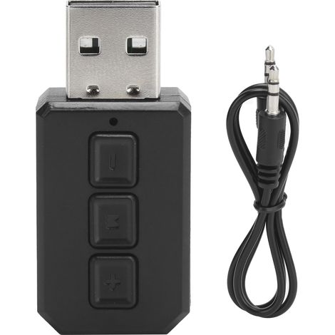 Récepteur Émetteur Audio Bluetooth 5.0 RT02 2 en 1 pour Voiture Haut-parleur (1/5)