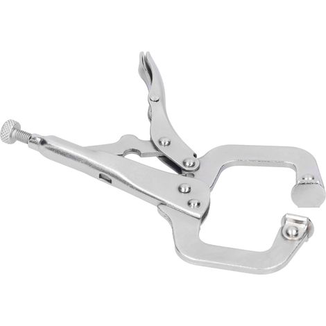 Pince de verrouillage en forme de C pour le travail du bois, outil multifonction de fixation et de soudage rapide de 15 cm (6 pouces)