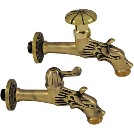 Rubinetto Ornamentale 'Rinascimento' 1/2' Con Maniglia