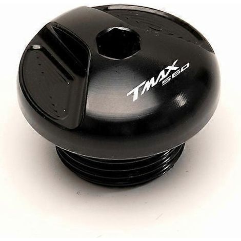 Cache-vis d'huile modifiés en alliage d'aluminium MOWOK pour YAMAHA TMAX560 TECHMAX 18-20 ans (TMAX560 Noir) (1/5)