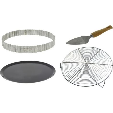 Coffret Tarte De Buyer Kit Complet Pour Réaliser Des Tartes Parfaites - De Buyer