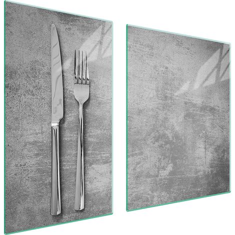 ASSIETTE EN VERRE et PLANCHE À DÉCOUPER 100x52 COUVERTS (1/5)