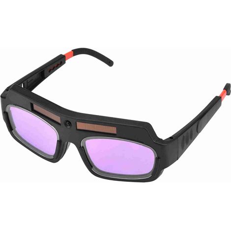 Solarbetriebene, selbstverdunkelnde Schutzbrille für das Argonschweißen (1/5)