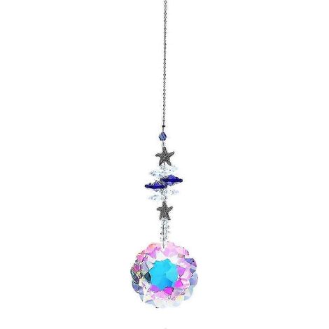 Suspension en cristal Feng Shui en verre-A