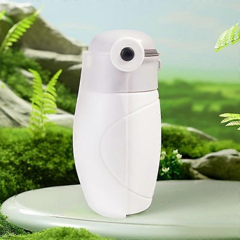 Botella de agua portátil para mascotas, dispensador de agua de viaje para perros, gatos y conejos, diseño de ojos de dibujos animados. (1/5)