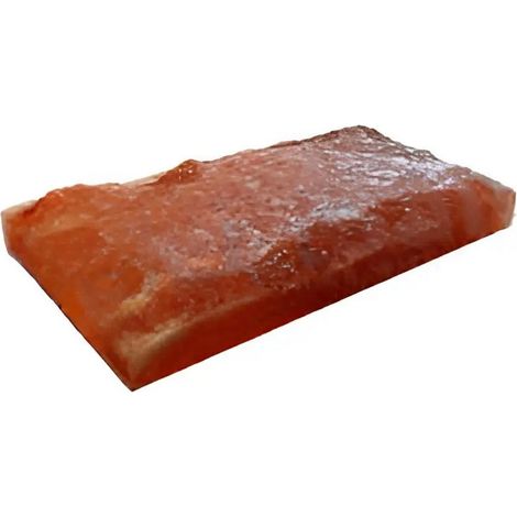 Mattonella di Sale Himalayano Rosa naturale 20x10x5 con lato grezzo