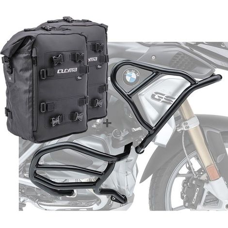 Set parafango alto e basso + borse XL per BMW R 1250 GS 19-23 CB8 (1/4)