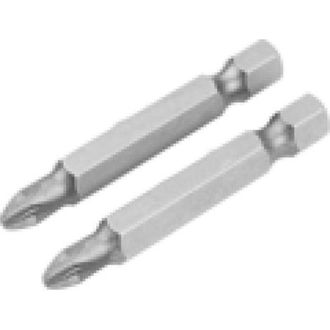 SATZ 2STK. S2 ERWEITERTE POZIDRIV-EINSATZE PZ2X50MM TOLSEN