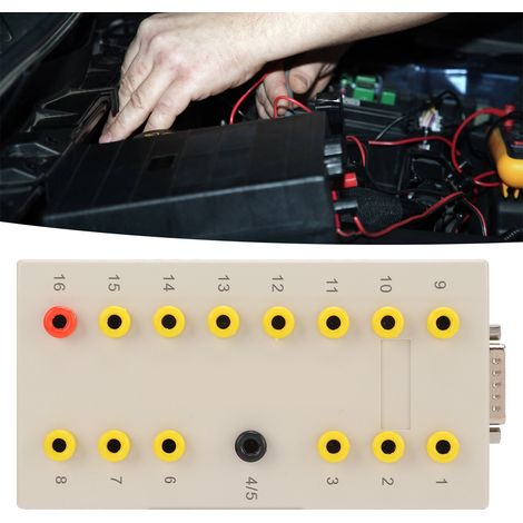 Câble de diagnostic électronique automobile + boîtier de jonction de sortie OBD2 (1/5)