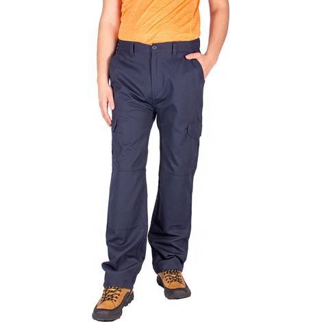 Pantalones de trabajo elásticos, corte ajustado, talla 40/32
