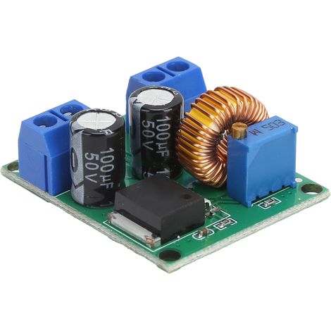 DC/DC-Wandlermodul, einstellbare Aufwärtswandlerplatine 3V 5V 12V bis 19V 24V 30V 36V (1/5)