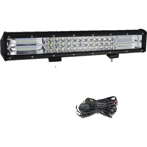 Barra de luz LED, haz combinado, carcasa de aluminio duradera (1/2)