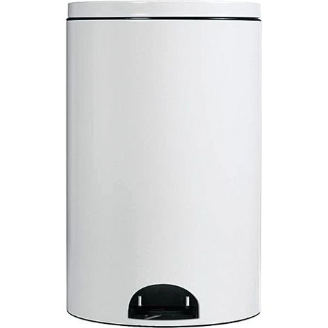 Poubelle à pédale 14 L Blanche - Élora - ROSSIGNOL
